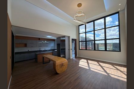 Sala de casa de condomínio à venda com 3 quartos, 248m² em Setor Habitacional Vicente Pires, Brasília