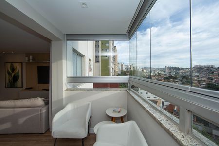 VARANDA de apartamento à venda com 3 quartos, 116m² em Buritis, Belo Horizonte