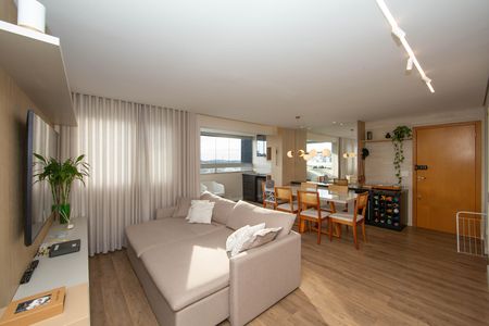 SALA de apartamento à venda com 3 quartos, 116m² em Buritis, Belo Horizonte