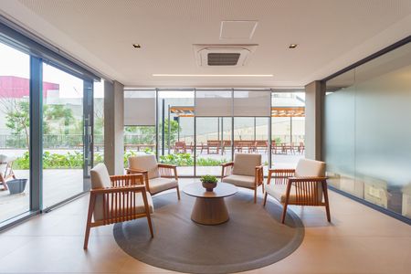 Apartamento para alugar com 127m², 2 quartos e 2 vagas Apartamento para alugar com 127m², 2 quartos e 2 vagasÁrea comum - Lounge