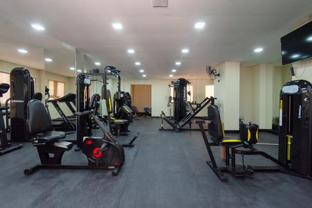 Apartamento para alugar com 52m², 2 quartos e 1 vaga Apartamento para alugar com 52m², 2 quartos e 1 vagaÁrea comum - Academia