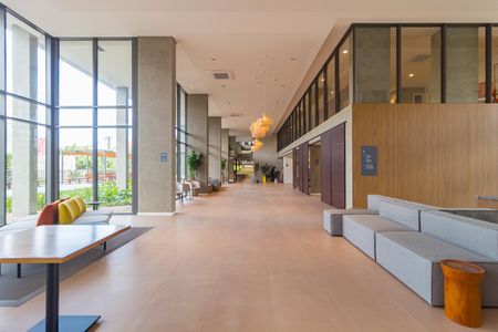 Apartamento à venda com 109m², 2 quartos e 2 vagas Apartamento à venda com 109m², 2 quartos e 2 vagasHall social