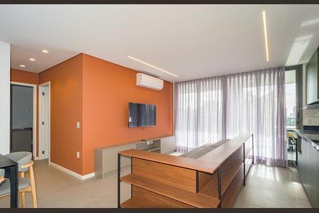 Sala de Estar de apartamento para alugar com 2 quartos, 109m² em Jardim Analia Franco, São Paulo