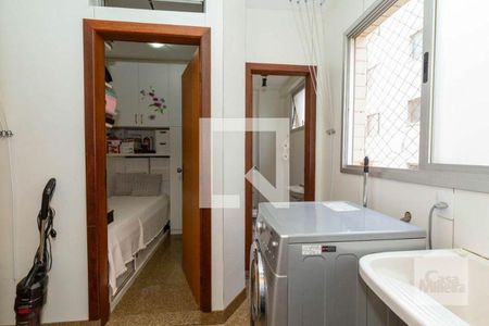 Área de Serviço de apartamento à venda com 4 quartos, 140m² em Buritis, Belo Horizonte