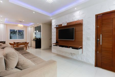 Sala de casa para alugar com 3 quartos, 146m² em Vila Aurora (zona Norte), São Paulo