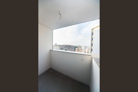 varanda sala de apartamento à venda com 3 quartos, 101m² em Sion, Belo Horizonte