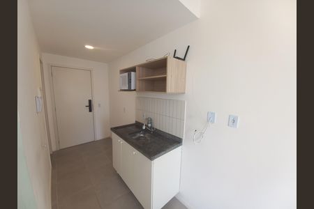 Cozinha - Armários de kitnet/studio para alugar com 1 quarto, 20m² em República, São Paulo