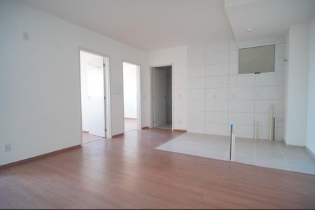 Sala/Cozinha de apartamento à venda com 2 quartos, 54m² em Campina, São Leopoldo