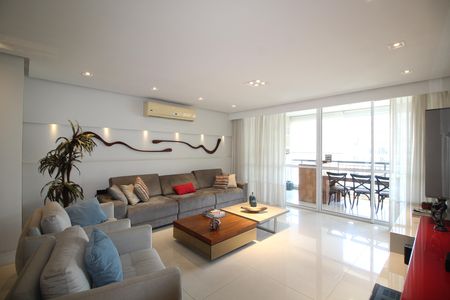 Sala de apartamento à venda com 4 quartos, 169m² em Barra Olímpica, Rio de Janeiro