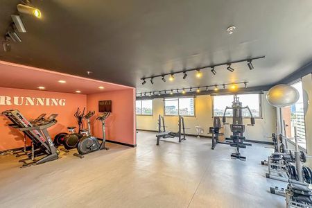 Studio para alugar com 35m², 1 quarto e sem vaga Studio para alugar com 35m², 1 quarto e sem vagaÁrea comum - Academia