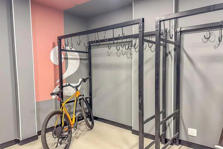 Studio para alugar com 35m², 1 quarto e sem vaga Studio para alugar com 35m², 1 quarto e sem vagaÁrea Comum - Bicicletário