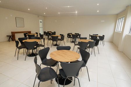 Apartamento para alugar com 42m², 2 quartos e 1 vagaÁrea comum - Salão de festas
