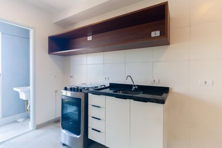 Cozinha de apartamento para alugar com 1 quarto, 30m² em Jardim Angela (zona Leste), São Paulo