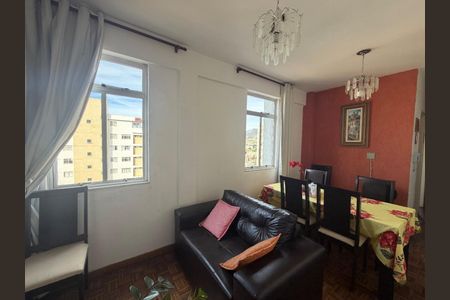Sala de apartamento à venda com 2 quartos, 57m² em Sagrada Família, Belo Horizonte