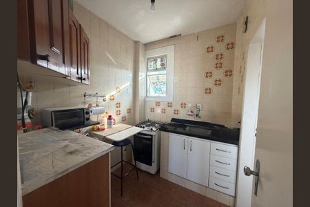 Cozinha de apartamento à venda com 2 quartos, 57m² em Sagrada Família, Belo Horizonte