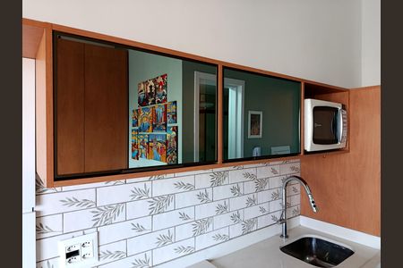 Studio à venda com 25m², 1 quarto e sem vagaCozinha