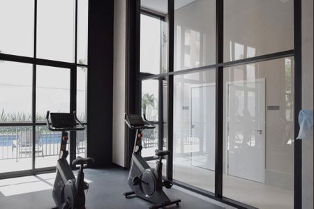 Studio à venda com 25m², 1 quarto e sem vagaAcademia