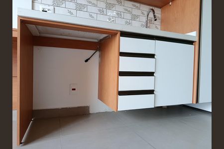 Studio à venda com 25m², 1 quarto e sem vagaCozinha