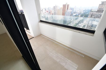 Studio à venda com 57m², 1 quarto e 1 vagaQuarto - Sacada