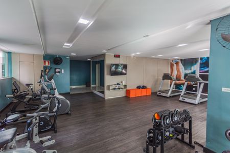 Apartamento para alugar com 86m², 3 quartos e 2 vagas Apartamento para alugar com 86m², 3 quartos e 2 vagasÁrea comum - Academia