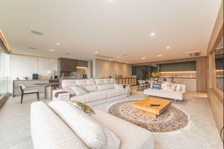 Sala de apartamento para alugar com 3 quartos, 105m² em Jardim das Acacias, São Paulo