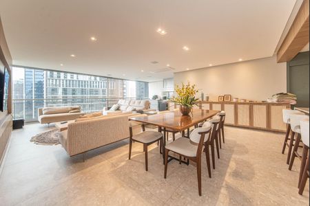 Sala de apartamento para alugar com 3 quartos, 105m² em Jardim das Acacias, São Paulo