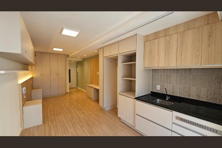 Studio para alugar com 33m², 1 quarto e sem vaga Studio para alugar com 33m², 1 quarto e sem vagaCozinha