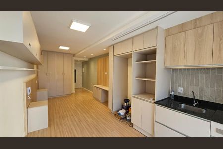 Studio para alugar com 33m², 1 quarto e sem vaga Studio para alugar com 33m², 1 quarto e sem vagaCozinha