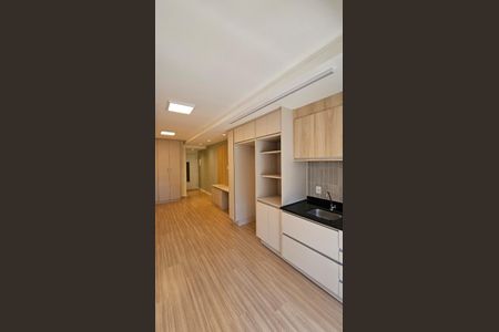 Studio para alugar com 33m², 1 quarto e sem vaga Studio para alugar com 33m², 1 quarto e sem vagaCozinha