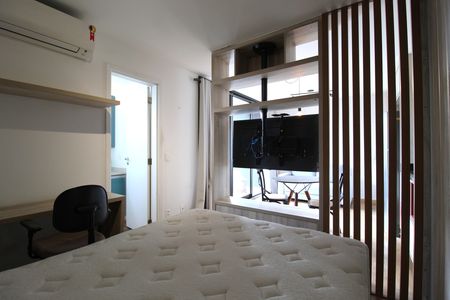 Quarto Suíte de apartamento para alugar com 1 quarto, 33m² em Itaim Bibi, São Paulo