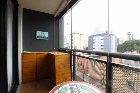 Varanda de apartamento para alugar com 1 quarto, 33m² em Itaim Bibi, São Paulo