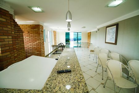 Apartamento para alugar com 36m², 1 quarto e 1 vaga Apartamento para alugar com 36m², 1 quarto e 1 vagaÁrea comum - Salão de festas