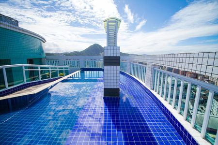 Apartamento para alugar com 36m², 1 quarto e 1 vaga Apartamento para alugar com 36m², 1 quarto e 1 vagaÁrea comum - Piscina