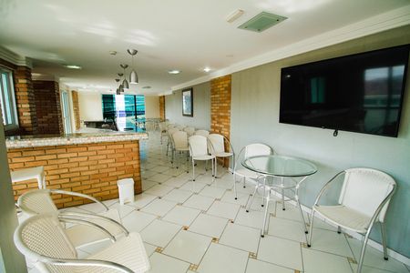 Apartamento para alugar com 36m², 1 quarto e 1 vaga Apartamento para alugar com 36m², 1 quarto e 1 vagaÁrea comum - Salão de festas