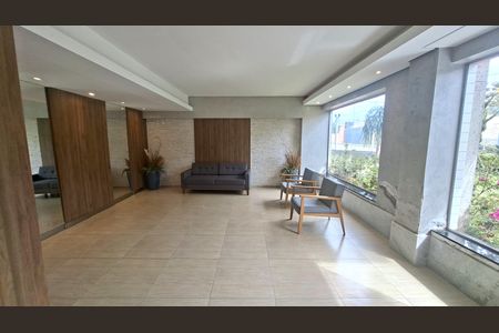 hall de entrada de apartamento à venda com 2 quartos, 80m² em Castelo, Belo Horizonte