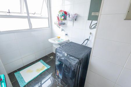 area de serviço de apartamento à venda com 2 quartos, 80m² em Castelo, Belo Horizonte
