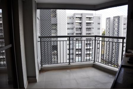 Apartamento para alugar com 69m², 2 quartos e 1 vagaDetalhe - Varanda da Sala e Sala de Jantar