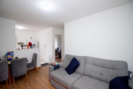 Sala de apartamento à venda com 2 quartos, 44m² em Caiapos, Contagem