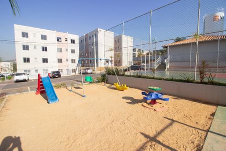 Área comum - Playground de apartamento à venda com 2 quartos, 44m² em Caiapos, Contagem
