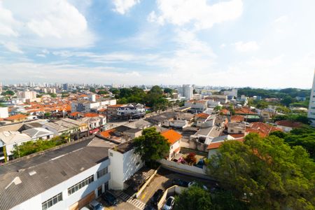 Vista da Sacada da Sala de apartamento à venda com 1 quarto, 43m² em Vila Guarani (zona Sul), São Paulo