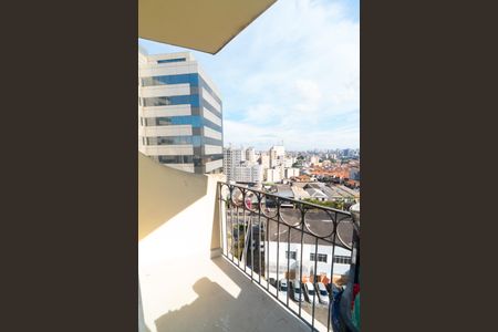 Sacada da Sala de apartamento à venda com 1 quarto, 43m² em Vila Guarani (zona Sul), São Paulo