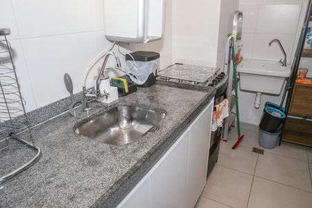 Apartamento para alugar com 36m², 2 quartos e sem vagaCozinha e Área de Serviço