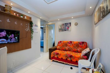 Sala de apartamento para alugar com 2 quartos, 50m² em Jardim São Luís, São Paulo