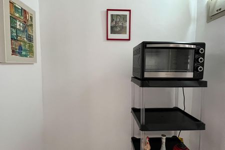 Studio para alugar com 35m², 1 quarto e 1 vaga Studio para alugar com 35m², 1 quarto e 1 vagaCozinha e Área de Serviço