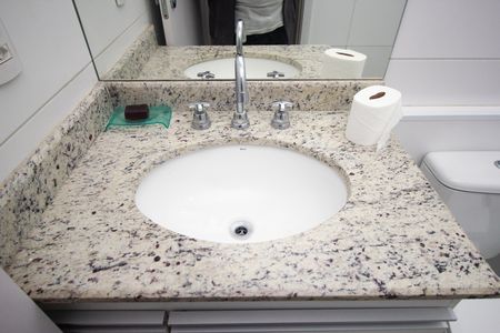Apartamento para alugar com 59m², 2 quartos e 2 vagas Apartamento para alugar com 59m², 2 quartos e 2 vagasBanheiro Social