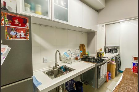 Cozinha  de apartamento à venda com 2 quartos, 42m² em Vila Ré, São Paulo