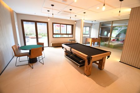 Apartamento para alugar com 36m², 1 quarto e 1 vagaSalão de jogos