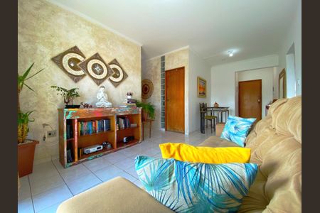 Sala de apartamento para alugar com 1 quarto, 70m² em Vila Tupi, Praia Grande