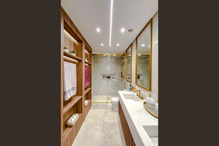 Apartamento à venda com 308m², 4 quartos e 4 vagasBanheiro da Suíte 2