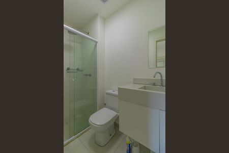 Apartamento para alugar com 38m², 1 quarto e 1 vagaBanheiro do Quarto 1 - Suite